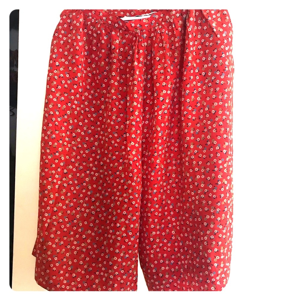 Vintage loose fitting  Cropped pants